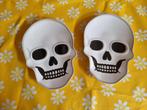 2 Melamine schaaltjes skull, Huis en Inrichting, Overige materialen, Ophalen of Verzenden, Zo goed als nieuw, Bord(en)