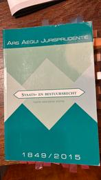 Jurisprudentie Staats- en bestuursrecht 1849-2015, Ophalen of Verzenden, Zo goed als nieuw, J.W.A. Fleuren; A.G.A. Nijmeijer; L.J.M. Timmermans; J.A.F. P...