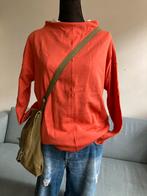 DEERBERG sweater, oranje, maat M (valt ruim), Maat 38/40 (M), Oranje, Ophalen of Verzenden, Zo goed als nieuw