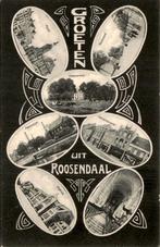 Roosendaal - Groeten uit 3, Verzamelen, Ansichtkaarten | Nederland, Gelopen, Ophalen of Verzenden, Voor 1920, Noord-Brabant