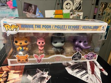 New! Funko Pop! 4-pack van Pooh, Piglet, Eeyore, Heffalump beschikbaar voor biedingen