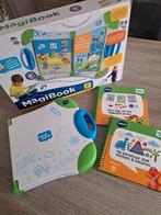 Vtech magibook met 2 boekjes, Hobby en Vrije tijd, Gezelschapsspellen | Bordspellen, Ophalen of Verzenden, Zo goed als nieuw