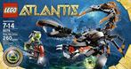 Lego atlantis - 8076-1: deep sea striker., Ophalen of Verzenden, Zo goed als nieuw, Losse stenen, Lego