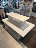 witte houten rechthoekige etagere, Tuin en Terras, Picknicktafels, Ophalen, Zo goed als nieuw, Rechthoekig, Hout