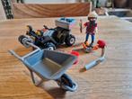 Playmobil hovenier met quad zgan sinterklaas kado goedkoop, Ophalen of Verzenden, Zo goed als nieuw, Complete set