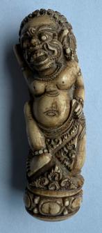 Balinese Kris Keris Greep Vervaardicht van Been, Antiek en Kunst, Kunst | Niet-Westerse kunst, Ophalen of Verzenden
