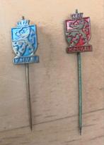 2 metalen speldje van K.N.V.B., Verzamelen, Speldjes, Pins en Buttons, Ophalen of Verzenden, Gebruikt, Merk