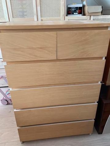 IKEA malm Ladekast met 5 Laden beschikbaar voor biedingen