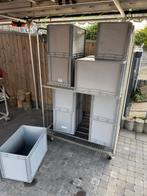 12 Euroboxen / kratten 60x40x42 - i.z.g.s.- Auer Packaging, Ophalen, Zo goed als nieuw