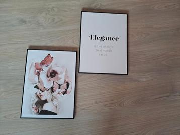 Schilderijen/ posters met lijst beschikbaar voor biedingen