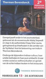 kortingsbon sauna Thermen Berendonck 2e persoon 50% korting, Tickets en Kaartjes, Kortingen en Cadeaubonnen, Twee personen, Kortingsbon