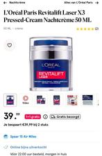 Nachtcrème L’Oréal Revitalift laser, Sieraden, Tassen en Uiterlijk, Uiterlijk | Gezichtsverzorging, Nieuw, Ophalen of Verzenden