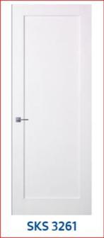 Te koop: Nieuwe witte binnendeuren stomp met of zonder glas, Nieuw, 80 tot 100 cm, Glas, Ophalen