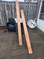 Set rijplaten, oprijplaten staal 220 cm, Ophalen, Gebruikt