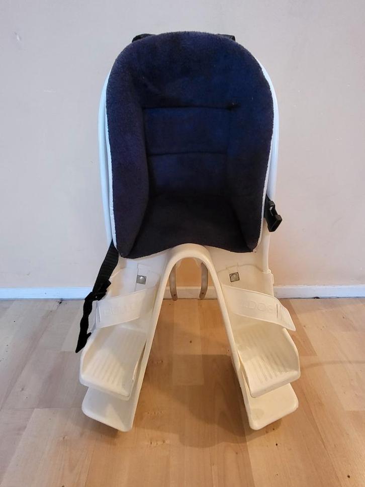 Kinderstoeltje fiets met zacht badstof zitje, Kinderen en Baby's, Overige Kinderen en Baby's, Gebruikt, Ophalen