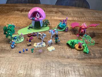 Playmobil elfjes, unicorn’s en draken beschikbaar voor biedingen