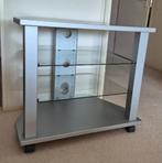 TV meubel, Ophalen, Gebruikt, Glas, 50 tot 100 cm