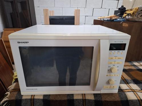 Combioven combimagnetron magnetron oven degelijk sharp, Witgoed en Apparatuur, Ovens, Gebruikt, Vrijstaand, Oven, Minder dan 45 cm