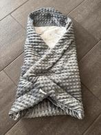 Wikkeldeken kinderwagen/autostoeltje - Grijs, Ophalen of Verzenden, Zo goed als nieuw, Minder dan 70 cm, Bakerzak of Bakerdoek