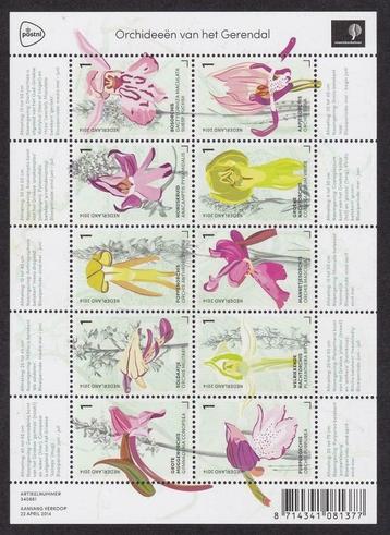 2014 Vel Orchideeen van het Gerendal 3175-3184 postfris beschikbaar voor biedingen