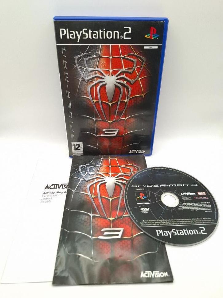 spiderman 3 ps2, Spelcomputers en Games, Games | Sony PlayStation 2, Gebruikt, Avontuur en Actie, 1 speler, Vanaf 12 jaar, Ophalen of Verzenden