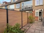 Outlet composiet eiken schutting 7,5 meter, Overige materialen, 1 tot 2 meter, Compoziet B.V., 6 meter of meer