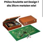 Philos Roulette set Design dia 25 cm metalen wiel