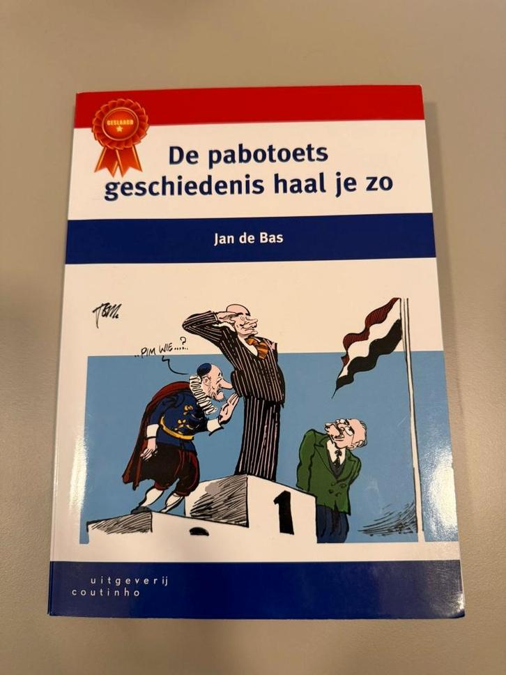 De pabotoets Geschiedenis haal je zo, Boeken, Studieboeken en Cursussen, Zo goed als nieuw, HBO, Alpha, Ophalen of Verzenden