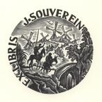 1730 Ex Libris Nederland : Thijs Mauve, 1966, Verzenden