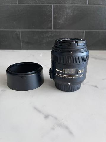 Nikkor 40mm f/2.8G DX Micro – Macro lens – beschikbaar voor biedingen