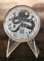 1 oz .999 fijn zilver Lunar 3 Dragon 2024, Ophalen, Zilver