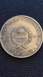 5 Forint 1967 Hongarije, Postzegels en Munten, Munten | Europa | Niet-Euromunten, Ophalen of Verzenden, Losse munt, Hongarije