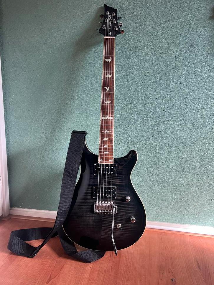 Harley Benton CST-24T met Bird Inlay Stickers, Muziek en Instrumenten, Snaarinstrumenten | Gitaren | Elektrisch, Gebruikt, Solid body