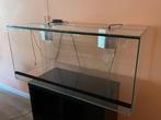 Glazen terrarium met lampaansluiting, Dieren en Toebehoren, Reptielen en Amfibieën | Toebehoren, Ophalen, Gebruikt, Terrarium of Paludarium
