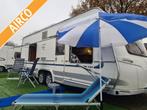 FENDT TOPAS 590 / AUT. MOVER / VOORTENT / UITBOUW / AIRCO, Caravans en Kamperen, Caravans, Rondzit, Bedrijf, Overige typen, Ringverwarming