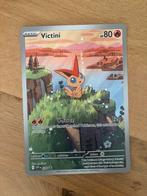 Victini xl pokemon kaart, Hobby en Vrije tijd, Verzamelkaartspellen | Pokémon, Ophalen of Verzenden, Zo goed als nieuw, Losse kaart