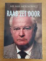 Raab zet door - Mr. Max Moszkowicz, Ophalen of Verzenden, Nieuw, Sport