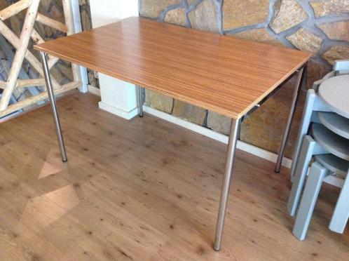 partij horeca tafels stapelbaar bladen worden geklikt, Huis en Inrichting, Tafels | Eettafels, Zo goed als nieuw, 50 tot 100 cm