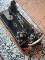 Antieke Singer Naaimachine met Voet, Antiek en Kunst, Ophalen of Verzenden