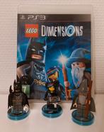 LEGO Dimensions PS3 Starterspack Batman Wyldstyle Gandalf, Avontuur en Actie, 2 spelers, Ophalen of Verzenden, Zo goed als nieuw