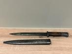 Ww2 Duitse K98 bajonet met schede 43 CVL, Verzamelen, Militaria | Tweede Wereldoorlog, Verzenden, Landmacht, Duitsland, Mes of Dolk