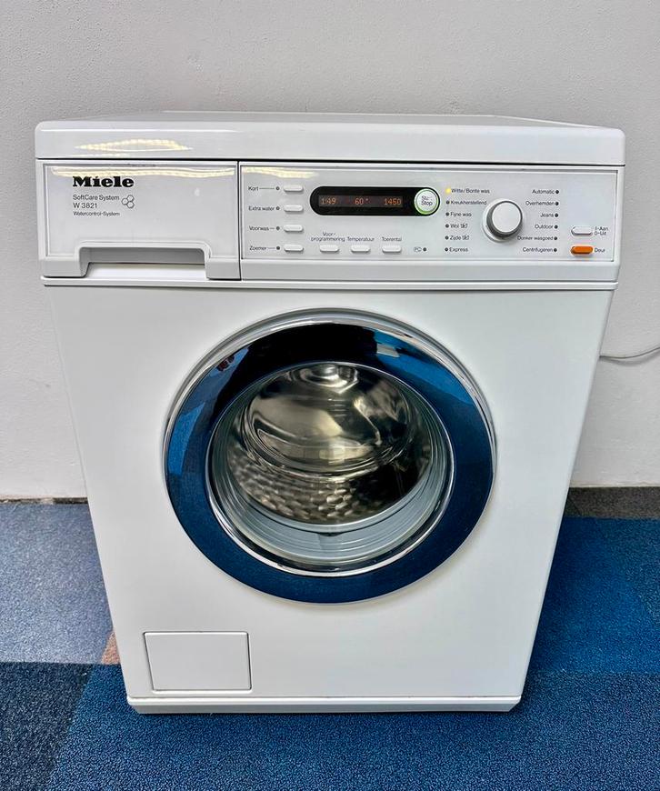 Miele SoftCare System W3821 wasmachine 1450Toeren A+++ Class, Witgoed en Apparatuur, Wasmachines, Zo goed als nieuw, 6 tot 8 kg
