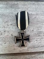 Origineel IJzeren Kruis 2e Klasse Met lint Gemarkeerd “KO”, Verzamelen, Ophalen of Verzenden, Landmacht, Duitsland, Lintje, Medaille of Wings