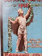 Poster affiche Olympische spelen Los Angeles 1932, Verzenden, Zo goed als nieuw, Rechthoekig Staand, Sport