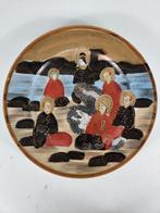Prachtig Satsuma bord, porselein, Japan, midden 20e eeuw, Ophalen of Verzenden