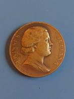 Penning Prinses Juliana Wienecke, Postzegels en Munten, Penningen en Medailles, Ophalen of Verzenden, Brons, Nederland