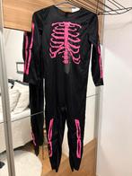 Halloween skelet onesie, maat 128, Ophalen of Verzenden, Gebruikt, 122 t/m 128, Meisje
