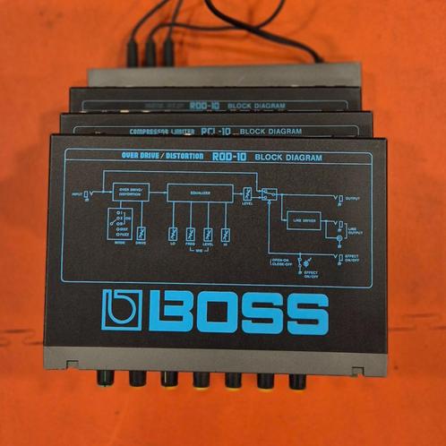 Gitaar effecten Boss RPW7 voeding, Boss RDD10 delay, Boss Rc, Muziek en Instrumenten, Effecten, Zo goed als nieuw