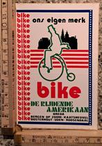 Vintage sticker Bike de rijdende Amerikaan Breda Oosterhout, Ophalen of Verzenden, Zo goed als nieuw, Overige typen