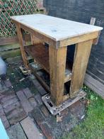 Oppot Tafel / Sidetable Tuin/ Plant tafel, Tuin en Terras, Ophalen of Verzenden, Gebruikt